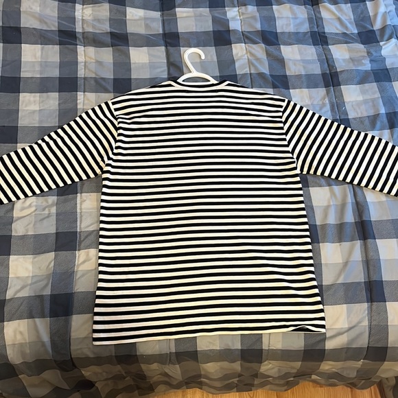 COMME DES GARCONS PLAY STRIPED SHIRT!! - Picture 2 of 4